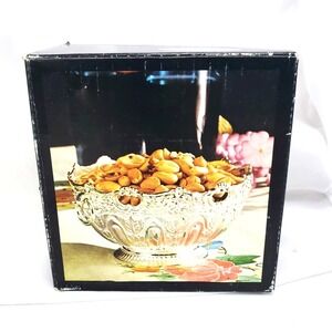 VTG Leonard Silverplate Montieth Decorative Serving Bowl‎ Collectible Tableware